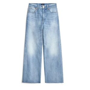 J. Crew Sky Blue Wide Leg Jeans